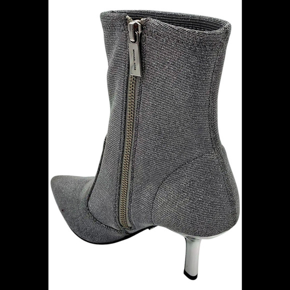 Michael Kors Womens Shiloh Ankle Bootie Silver - Medium - Picture 3 of 3